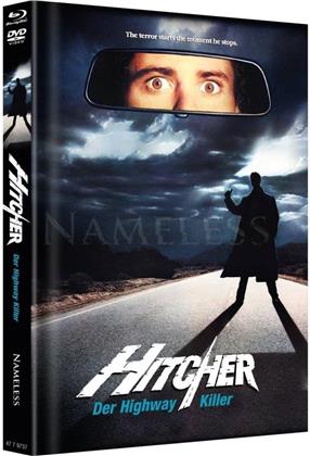 Hitcher - The Highway Killer (1986) (Cover B, Limited Edition, Mediabook, Blu-ray + DVD)