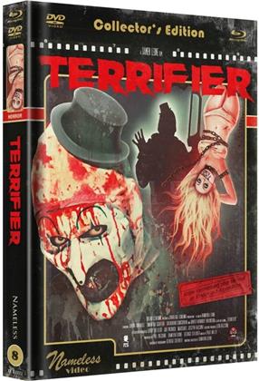 Terrifier (2017) (Cover D, Limited Edition, Mediabook, Uncut, Blu-ray + DVD)