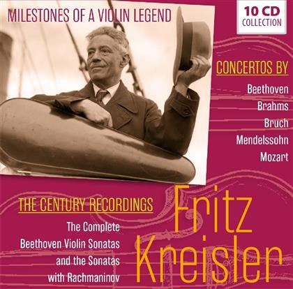 Fritz Kreisler (1875-1962) - Milestones Of A Violon Legend (10 CD)