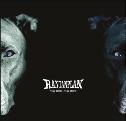 Rantanplan - Stay Rudel - Stay Rebel (Clear Blue/Black Vinyl, LP)