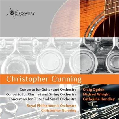 Christopher Gunning (*1944), Christopher Gunning (*1944), Craig Ogden & The Royal Philharmonic Orchestra - Concertos For Guitar, Clarinet & Flute