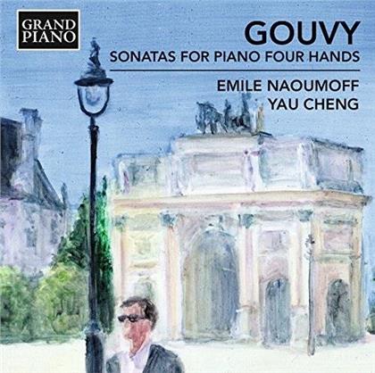 Theodore Gouvy (1819-1898), Emile Naoumoff & Yau Cheng - Sonatas For Piano Four Hands