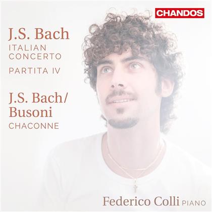 Johann Sebastian Bach (1685-1750) & Federico Colli - Partita Nr. 4 / Italienisches Konzert BWV 971, Chaconne