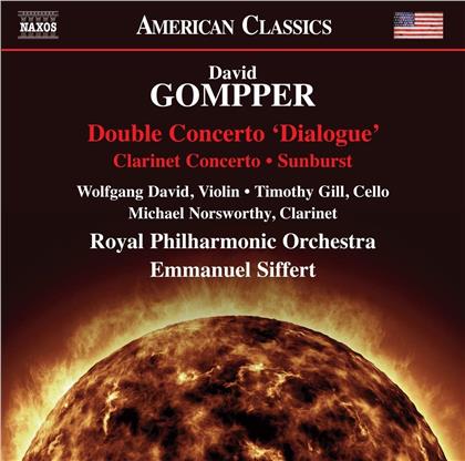 David Gompper (*1954), Emmanuel Siffert, Wolfgang David & The Royal Philharmonic Orchestra - Double Concerto 'Dialogue"