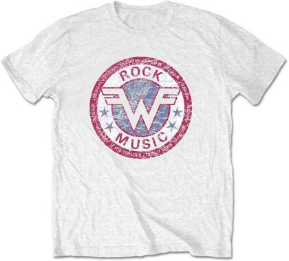 Weezer - Rock Music (White) T-Shirt
