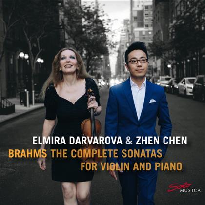 Elmira Darvarova, Zhen Chen & Johannes Brahms (1833-1897) - The Complete Sonatas for Violin and Piano