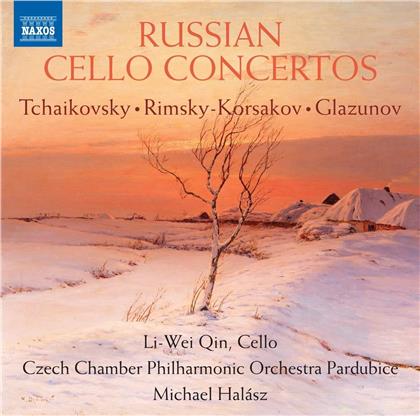Michael Halasz, Li-Wei Qin & Czech Chamber Philharmonic Orchestra - Russian Cello Concertos