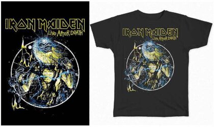 Iron Maiden - Live After Death (Black) T-Shirt