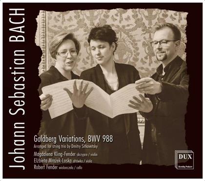 Johann Sebastian Bach (1685-1750), Magdalena Kling-Fender, Elzbieta Mrozek-Loska & Robert Fender - Goldberg Variations - Arranged for String Trio by Dmitry Sitkovetsky