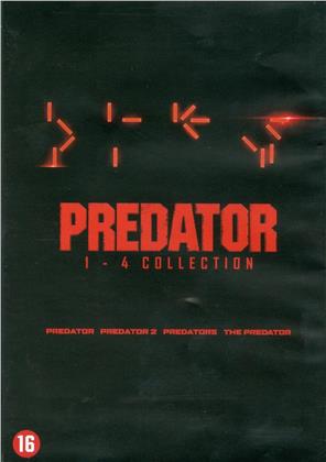 Predator: 1-4 Collection - Predator / Predator 2 / Predators / The Predator (4 DVD)