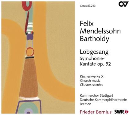 Felix Mendelssohn-Bartholdy (1809-1847), Frieder Bernius, Deutsche Kammerphilharmonie Bremen & Kammerchor Stuttgart - Symphonie Nr. 2 ''Lobgesang''