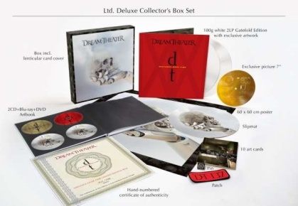 Dream Theater - Distance Over Time (Limited Deluxe Collector's Box Edition, 2 LPs + 7" Single + 2 CDs + Blu-ray + DVD)