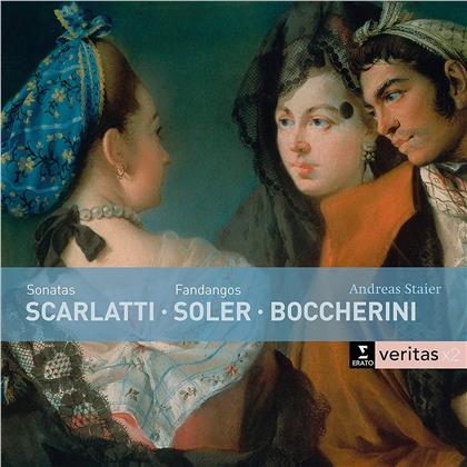 Andreas Staier, Domenico Scarlatti (1685-1757), Padre Antonio Soler (1729-1783) & Luigi Boccherini (1743-1805) - Scarlatti Sonaten / Fandangos (2 CD)
