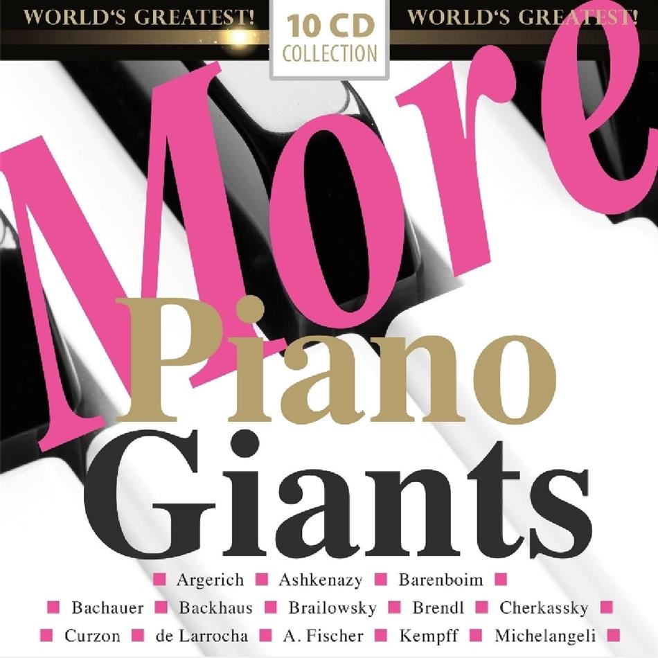 More Piano Giants (10 CDs)