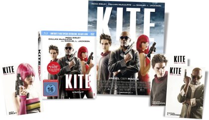 Kite - Engel der Rache (2014) (Limited Edition, Mediabook, Uncut, Blu-ray + DVD)
