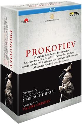Prokofiev Complete Symphonies & Concertos [7 BRs]