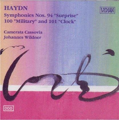 Joseph Haydn (1732-1809), Johannes Wildner & Camerata Cassovia - Symphonies 94, 100 & 101