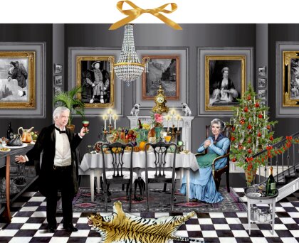 Christmas Dinner for One - Zettel-Adventskalender