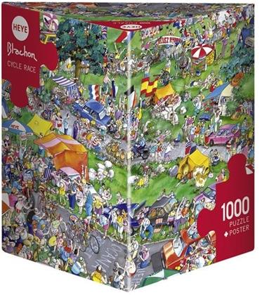Cycle Race Triangular - 1000 Teile Puzzle