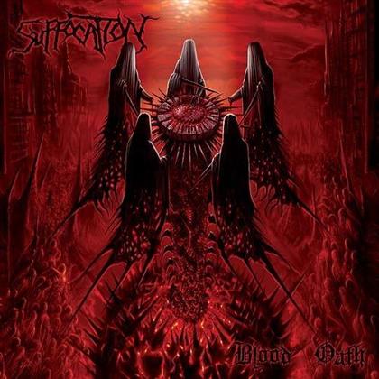 Suffocation - Blood Oath (2019 Reissue, Limited Edition, Transparent Red Vinyl, LP)