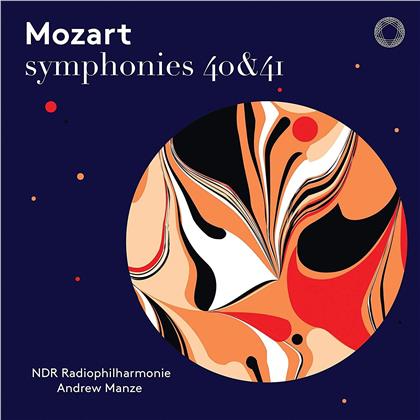 Wolfgang Amadeus Mozart (1756-1791), Andrew Manze & NDR Radiophilharmonie - Symphonien Nr. 40 & 41 (Hybrid SACD)