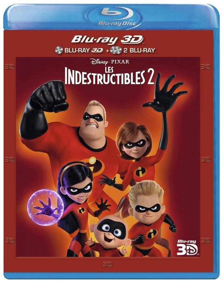 Les Indestructibles 2 (2018) (Blu-ray 3D + Blu-ray)
