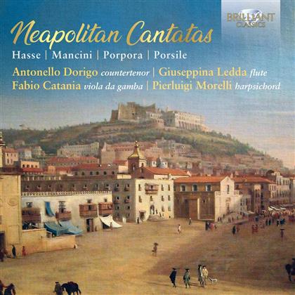 Antonello Dorigo, Giuseppina Ledda, Fabio Catania, Johann Adolf Hasse (1699-1783), Francesco Mancini (1672-1737), … - Neapolitan Cantatas
