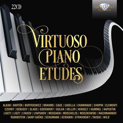 Virtuoso Piano Etudes (22 CD)