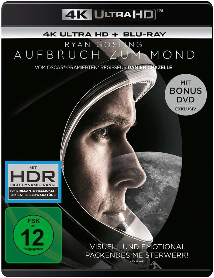 Aufbruch zum Mond (2018) (4K Ultra HD + Blu-ray + DVD)