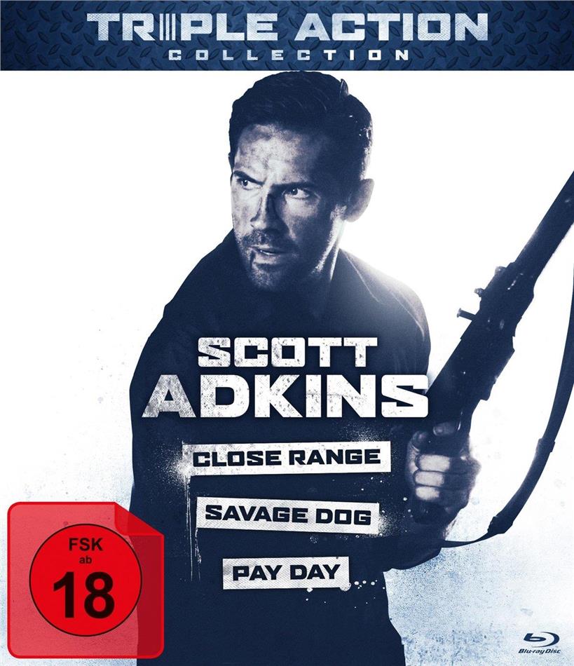 Scott Adkins Triple Action Collection - Close Range / Savage Dog / Pay Day (3 Blu-rays)