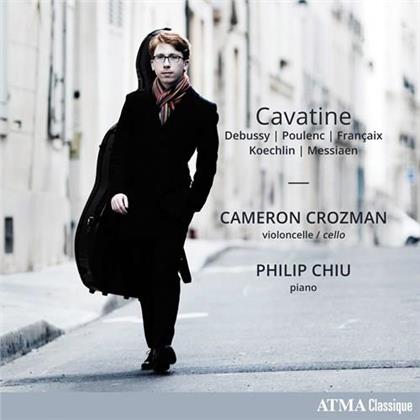 Claude Debussy (1862-1918), Francis Poulenc (1899-1963), Claude Françaix, Charles Koechlin (1867-1950), Olivier Messiaen (1908-1992), … - Cavatine