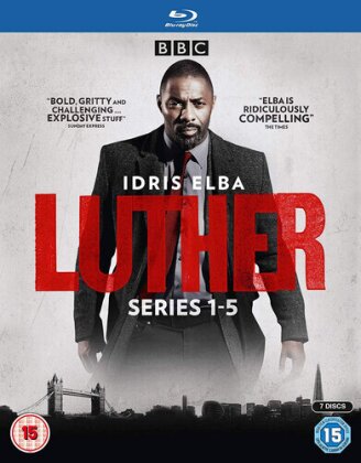 Luther - Series 1-5 (BBC, 7 Blu-ray)