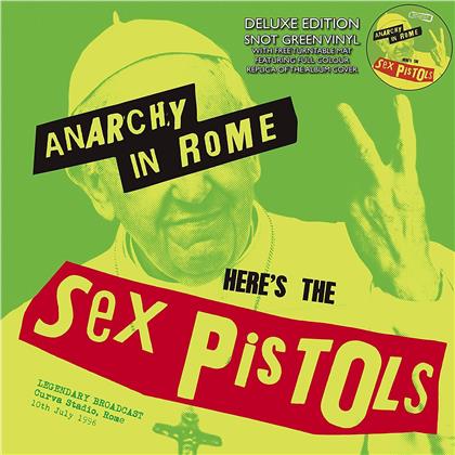 Sex Pistols - Anarchy In Rome (With Turntable Mat, Deluxe Edition, Snot Green Vinyl, LP)