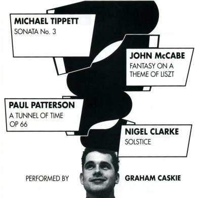 Sir Michael Tippett (1905-1998), Paul Patterson, John McCabe (1939-2015), Nigel Clarke (*1960) & Graham Caskie - British 20Th Century Piano