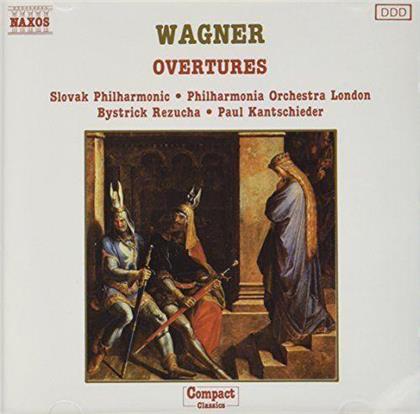 Richard Wagner (1813-1883), Bystrik Rezucha, Paul Kantschieder, Slovak Philharmonic Orchestra & Philharmonia Orchestra - Overtures