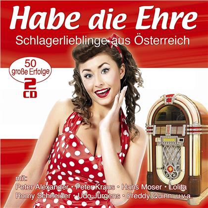 Habe Die Ehre - Schlagerlieblinge Aus Österreich (2 CDs)