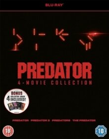 Predator 1-4 - 4-Movie Collection (4 Blu-rays)