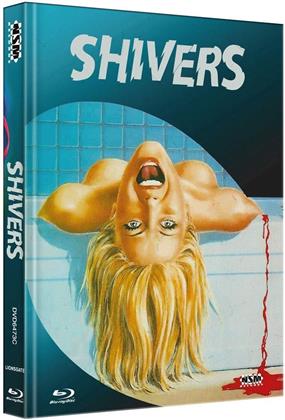 Shivers (1975) (Cover C, Limited Edition, Mediabook, Blu-ray + DVD)