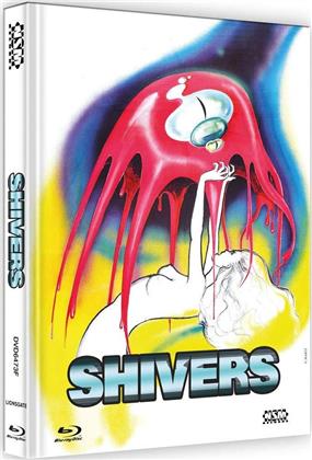 Shivers (1975) (Cover F, Edizione Limitata, Mediabook, Blu-ray + DVD)