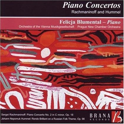 Felicja Blumental, Sergej Rachmaninoff (1873-1943) & Johann Nepomuk Hummel (1778-1837) - Piano Concertos