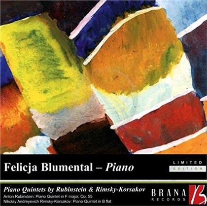 Felicja Blumental, Anton Rubinstein (1829-1894) & Nikolai Rimsky-Korssakoff (1844-1908) - Piano Quintets / Klavierquintette