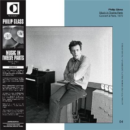 Philip Glass (*1937) - Music In Twelve Parts - Live In Paris 1975 (2 LPs)