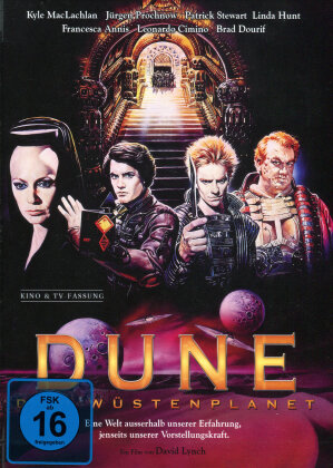 Dune - Der Wüstenplanet (1984) (Cover B, Kinoversion, Limited Edition, Langfassung, Mediabook, 2 Blu-rays)