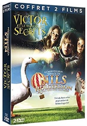Victor et le manoir aux secrets / Le merveilleux voyage de Nils Holgersson au pays des oies sauvages (2 DVD)