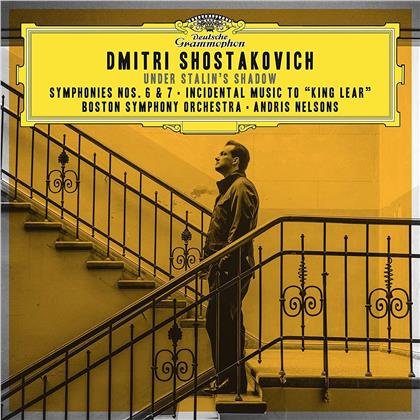 Dimitri Schostakowitsch (1906-1975), Andris Nelsons & Boston Symphony Orchestra - Under Stalin's Shadow - Symphonien Nr. 6 & 7 / King Lear (2 CD)