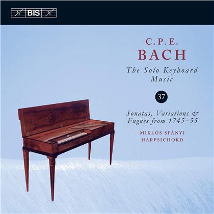 Carl Philipp Emanuel Bach (1714-1788) & Miklós Spányi - The Solo Keyboard Music 37