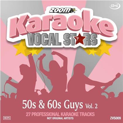 Zoom Karaoke - 50s & 60s Guys - Vol. 2 - Vocal Stars Karaoke Series (CD+G)