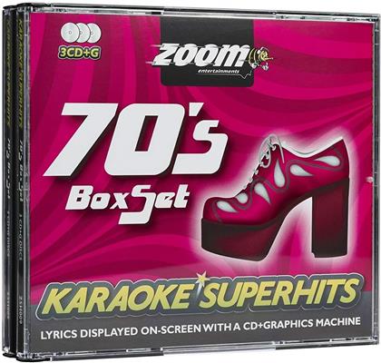 Zoom Karaoke - 70s Seventies Superhits - Karaoke Pack (CD+G) (3 CDs)