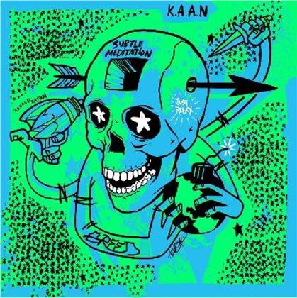 K.A.A.N. - Subtle Meditation (Black & Pink Swirl Vinyl, LP)