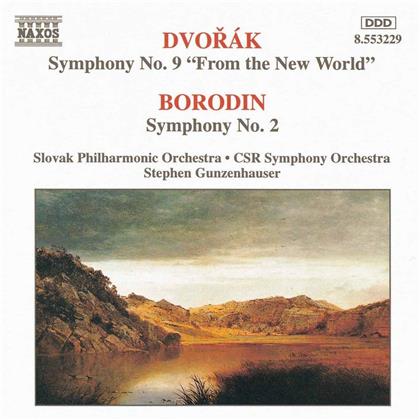 Antonin Dvorák (1841-1904), Alexander Borodin (1833-1887), Stephen Gunzenhauser, Slovak Philharmonic Orchestra & CSR Symphony Orchestra - Symphonies 9, 2